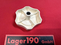 Verstellrad wei Metall fr VW Bus T2 68-79 Westfalia Lamellenfenster (6620-103)