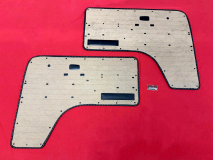 Trverkleidung schwarz fr VW Bus T2 08/67-07/79, Paar (0552-510)