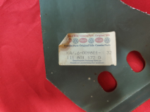 NOS Abdeckblech rechts Wrmekanal VW Kfer ab 08/70 (22-040)