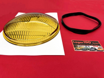 Scheinwerferglas gelb VW Kfer -07/67 (0599-110)