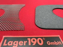 VW Kfer ab 08/57 Unterlage Ziergitter 52mm Armaturenbrett links (0525-710)