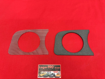 VW Kfer ab 08/57 Unterlage Ziergitter 80mm Armaturenbrett links (0525-711)