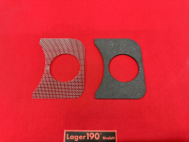 VW Kfer ab 08/57 Unterlage Ziergitter 52mm Armaturenbrett rechts (0525-715)