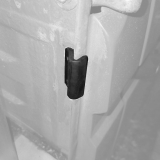 Gummipuffer Ladeklappe hinten seitlich VW Bus T3 Pritsche Doka (7680-110)
