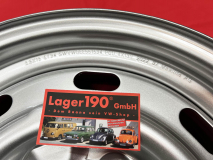 Stahlfelge 5.5x15 4x130 [ET34] fr VW Kfer 67-, Karmann Ghia 67-, Typ 3, 411, 412 mit TEILEGUTACHTEN (54-044)