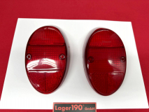 Rcklichtglas Show&Shine, OHNE E, VW Kfer USA-Version Rcklicht rot/rot (0612)