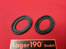 Unterlage/Dichtung Stostangenbgel hinten fr Karmann Ghia (0085-160)