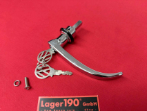 VW Bus T1 Griff Klapptr 08/58-07/67 kurzer Vierkant 23mm (0425-650)