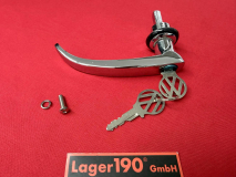 VW Bus T1 Griff Klapptr 08/58-07/67 kurzer Vierkant 23mm (0425-650)