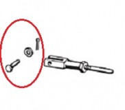Befestigung Bremsdruckstange Bremspedal VW Kfer -07/57, Bus T1, T2 (0276-570)