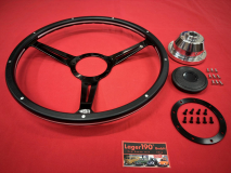 16 Lenkrad Schwarz Woody Style mit Nabe fr VW Bus T2 -07/74 (57-059 57-009)