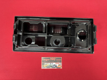 Rckleuchte rechts schwarz VW Bus T3 Rcklicht mit E-Kennung black (0645-619)