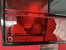 Rckleuchte rechts rot / schwarz VW Bus T3 Rcklicht mit E-Kennung (0645-620)