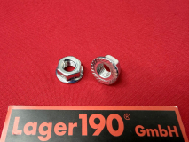 Muttern M8 selbstsichernd mit Sperrverzahnung, Paar (8739-08)