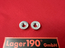 Muttern M8 selbstsichernd mit Sperrverzahnung, Paar (8739-08)