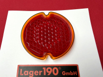 R�cklichtglas f�r VW Bus T1 58-61 HELLA rot (38-004)