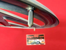 VW Bus T2 Emblem Metall roh 1968-72 T2a T2ab Logo Frontemblem Volkswagen (13-295)
