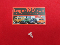 VW Bus T2 Klammern Abdeckkappe Rollenführung Schiebetür (7570-067)