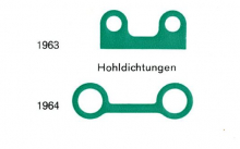 VW Kfer Chassisdichtung Dichtung Bodenplatte Chassis, Deutsche Qualitt (0700-1)